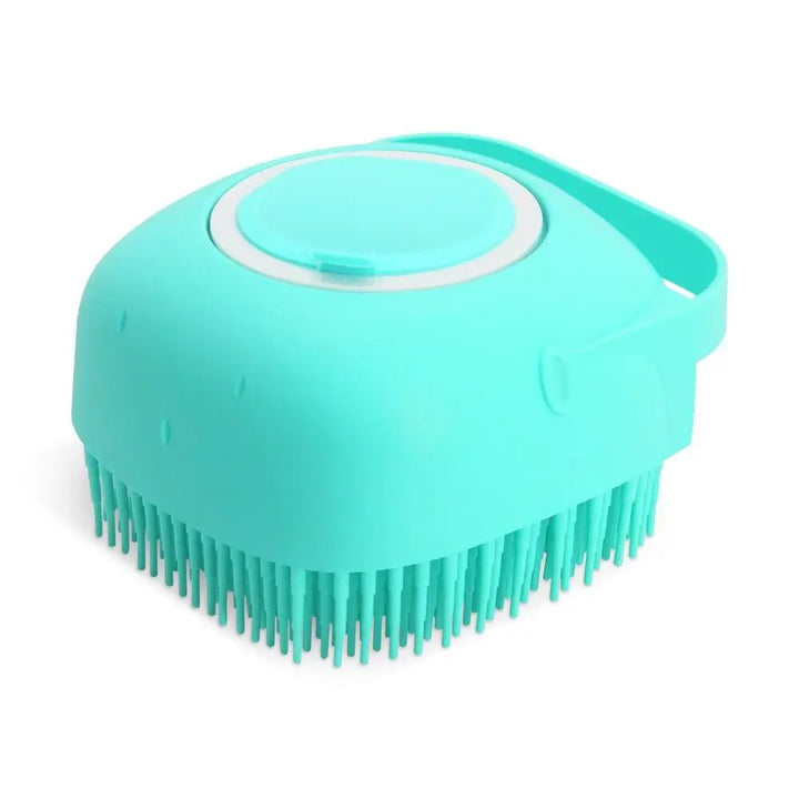 Blue Pet Shampoo Brush For Dogs 