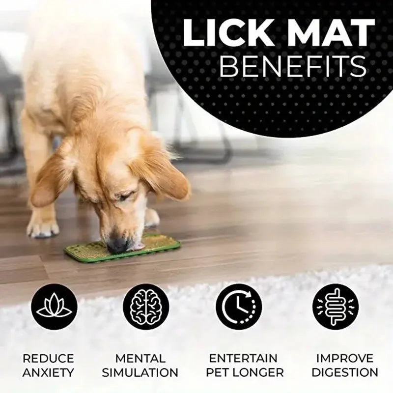 Boredom-Reducing Licking Mat for Pets