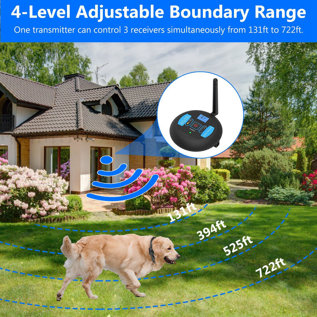 Boundary system for small dogs