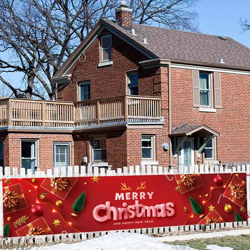 Bright holiday banner for Christmas 2024