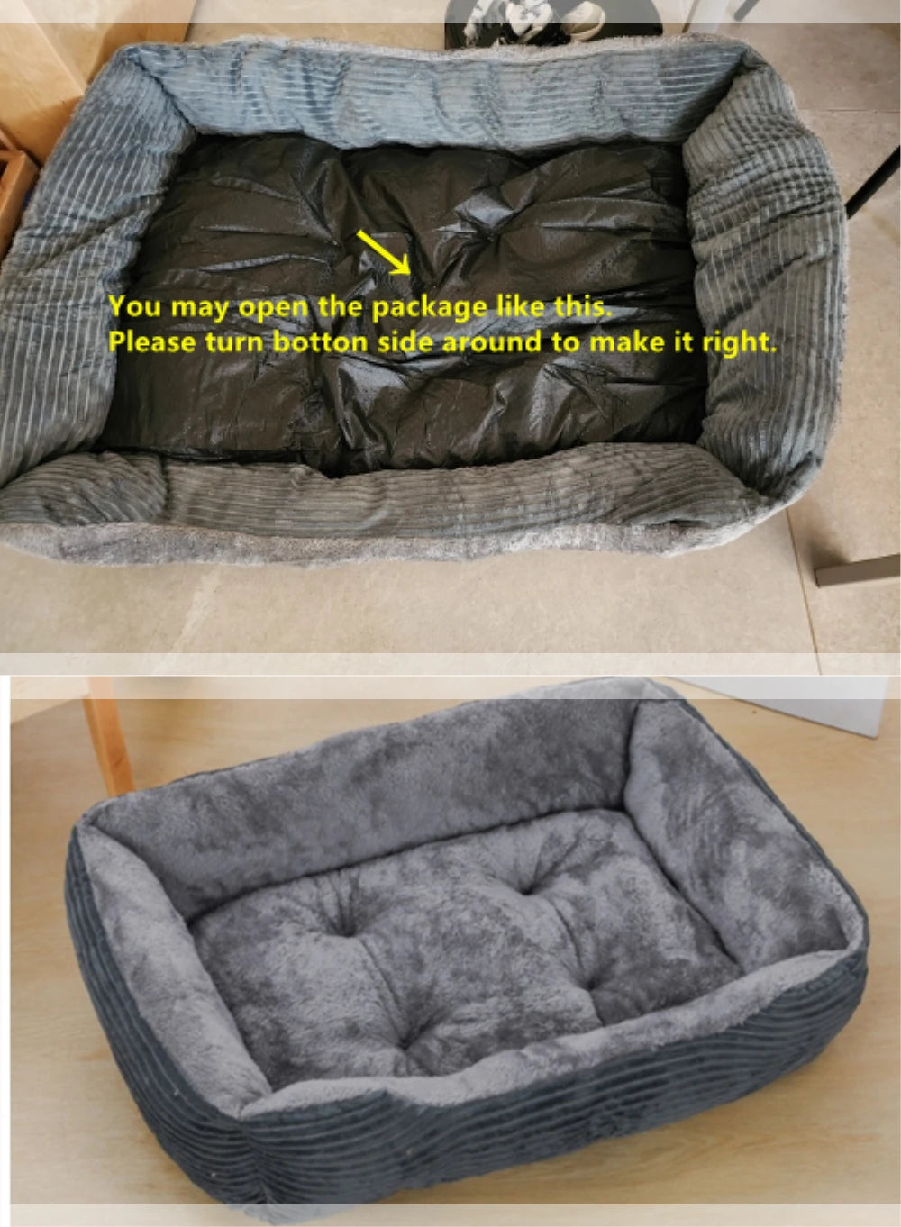 Calming Dog Bed for Pets
