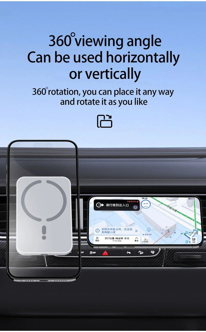 Car Mount Charger for iPhone 16, 15, 14, 13, 12

