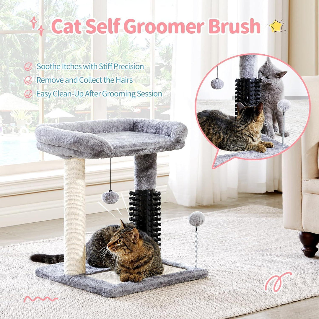 Cat self groomer brush 
