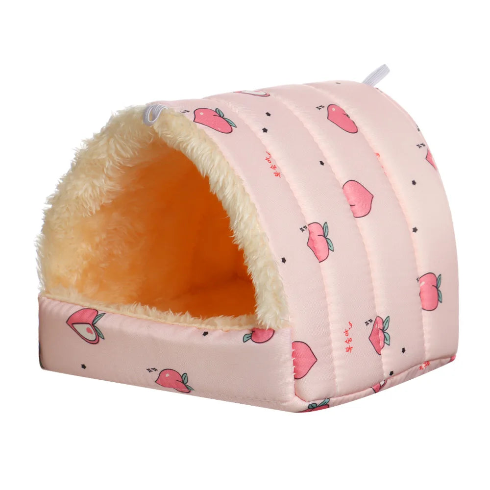 Cartoon Rat Sleeping Bed Warm