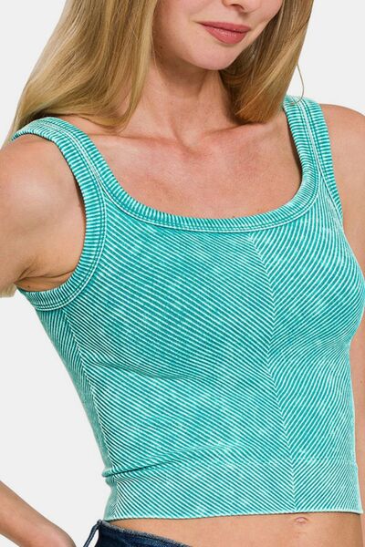 Casual Zenana Ribbed Tank
