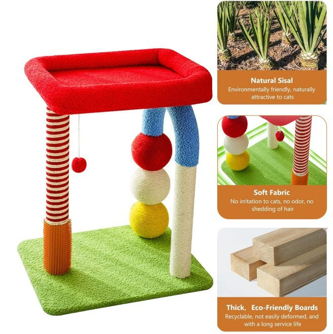 Cat Furniture With Sisal Scratcher