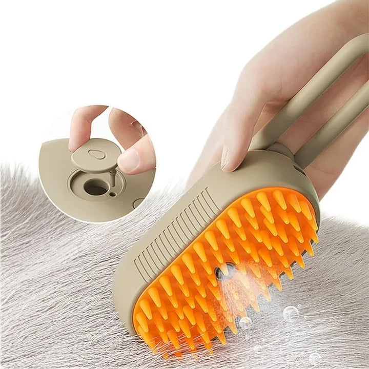 Cat Grooming Brush with Spray