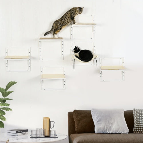 Cat Jumping Shelf Set