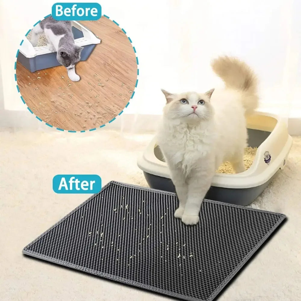 Cat Litter Mat Double Layer Waterproof Mat