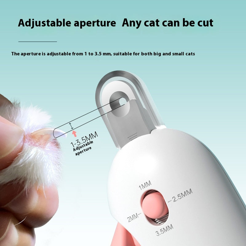 Cat Nail Push Scissors