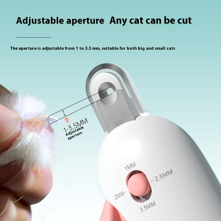 Cat Nail Push Scissors