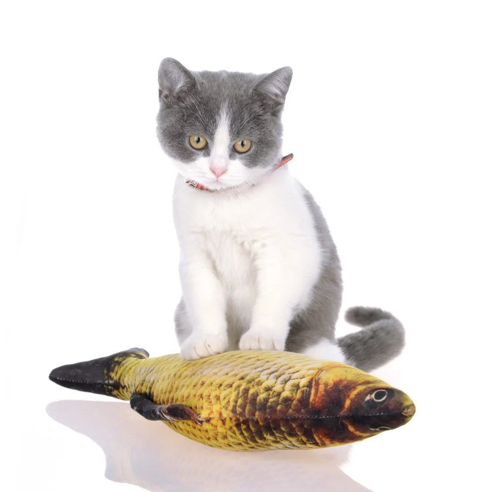 Cat Training Fish Toy