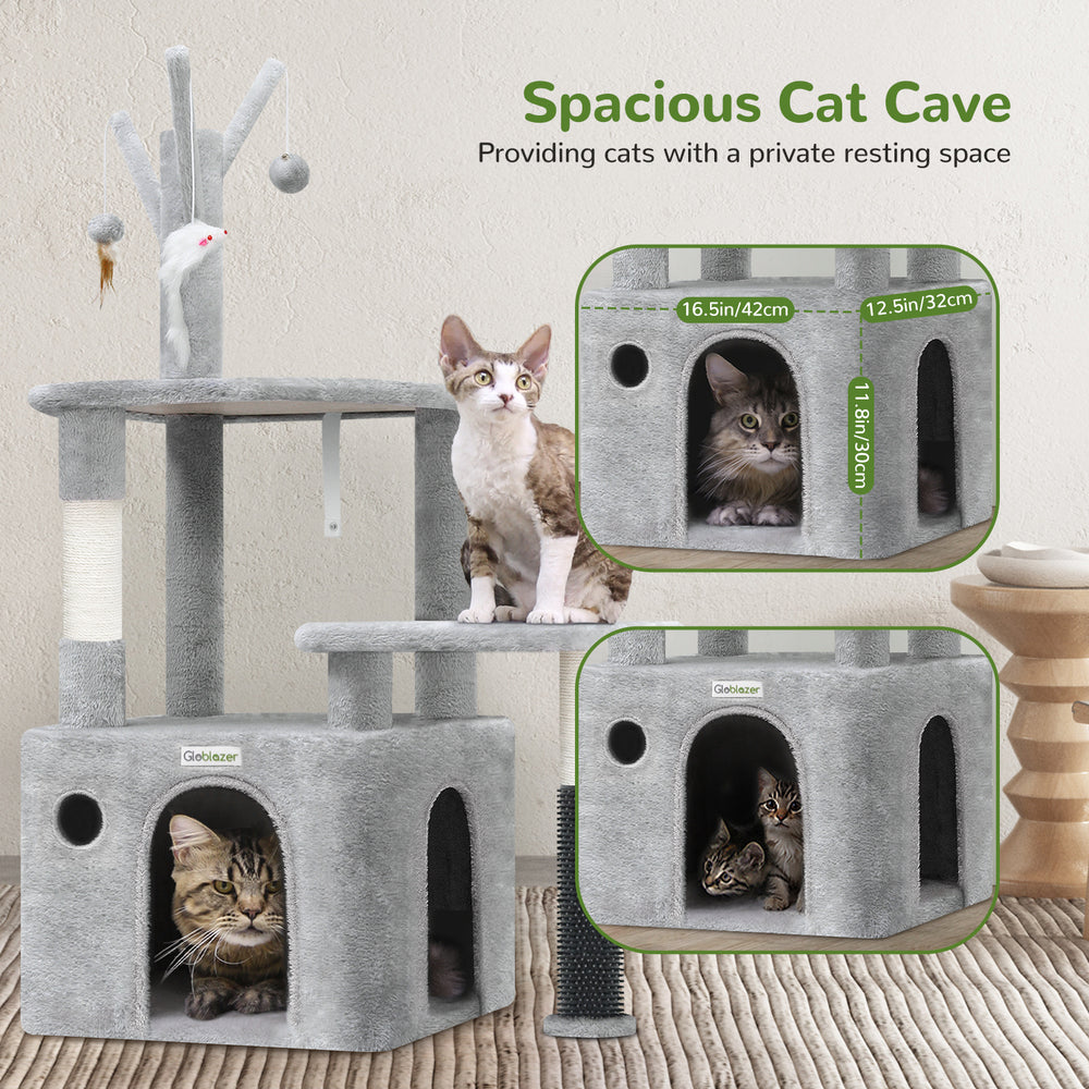 Cat climbing frame for indoor cats