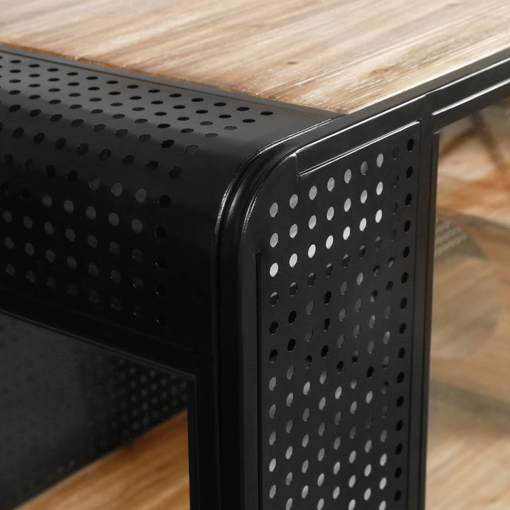 Cat condo with transparent panels indoor