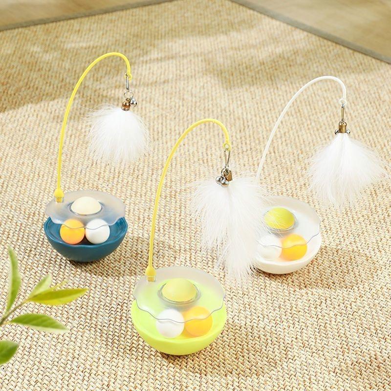 Cat exercise interactive tumbler toy