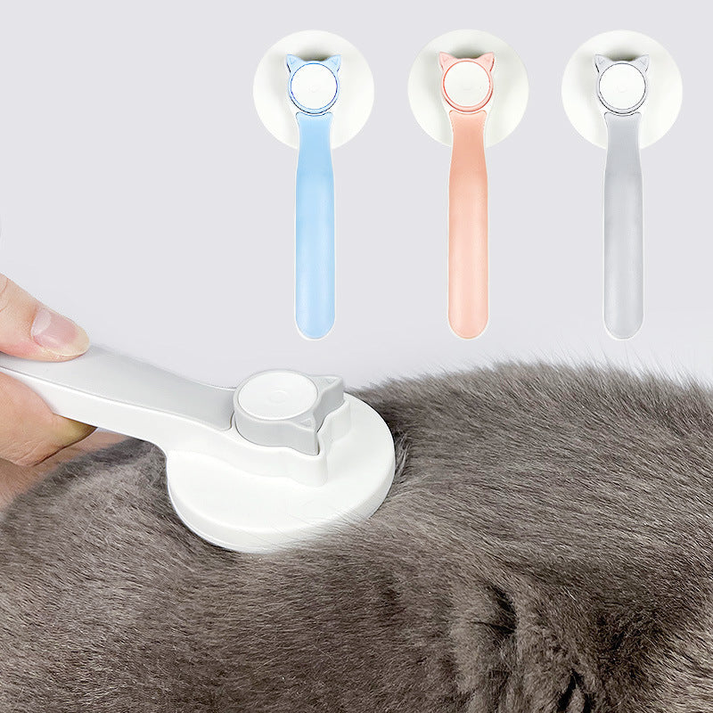 Cat grooming brush for tangled hair