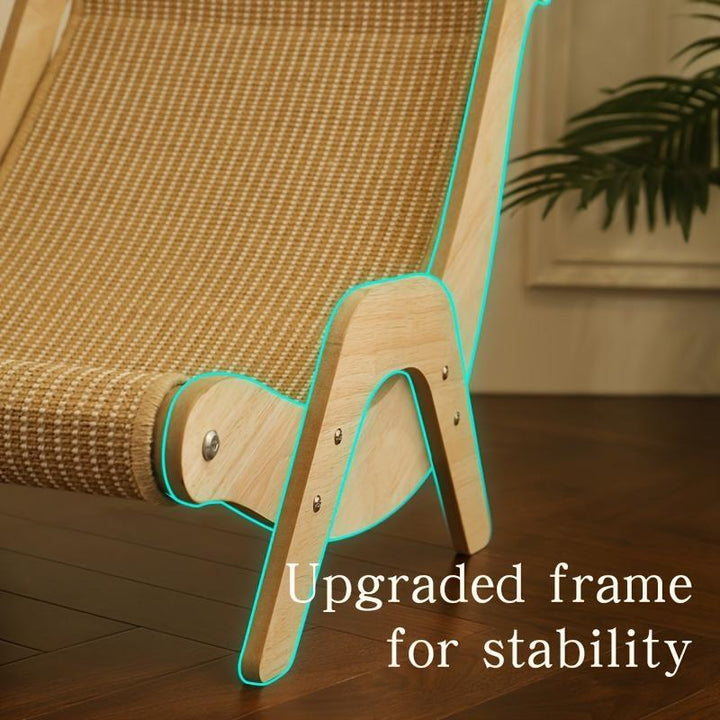 Cat rest chair with scratcher