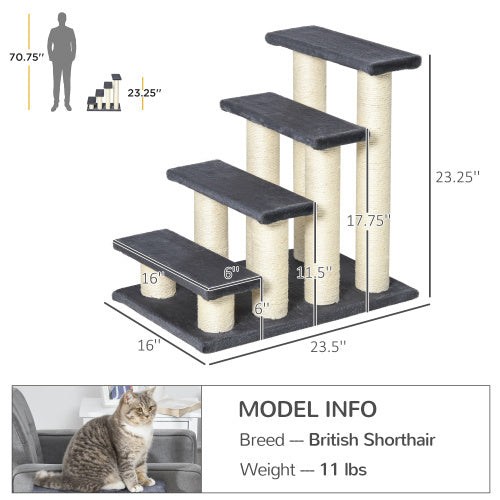 Cat tower for bed and couch
