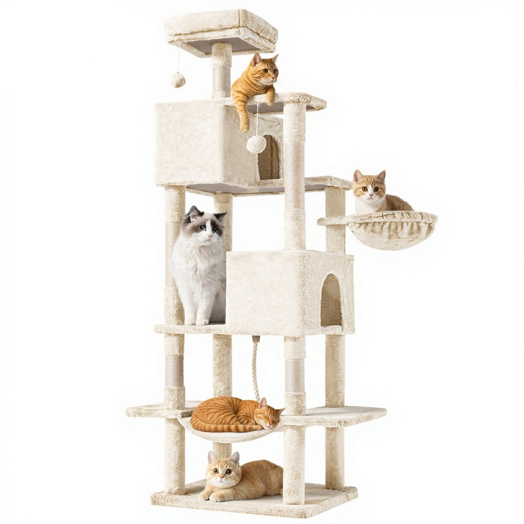 Cat tower house for kittens