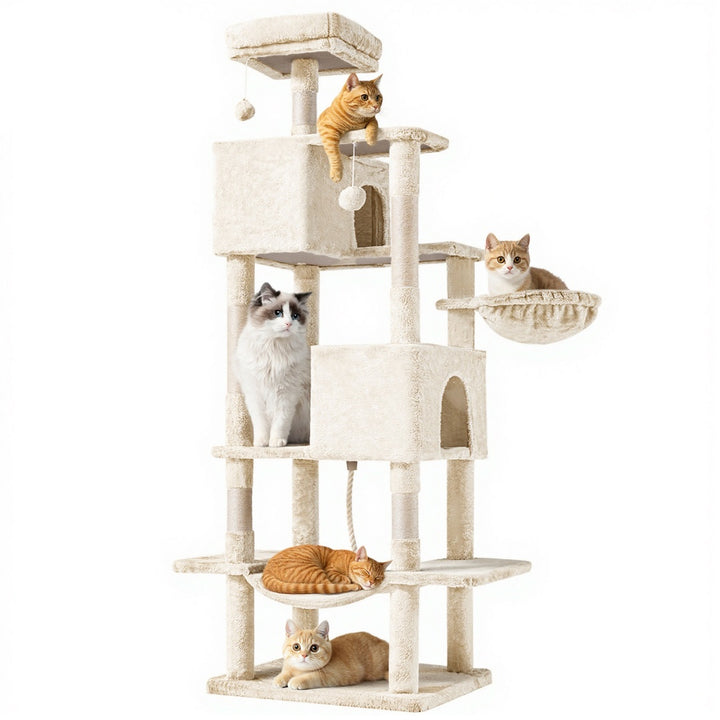 Cat tower house for kittens