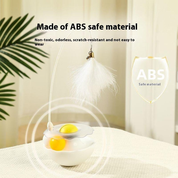 Cat toy wobble ball tumbler