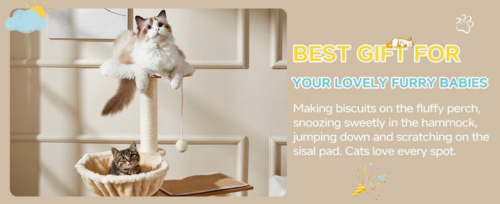 Cat tree for large cats