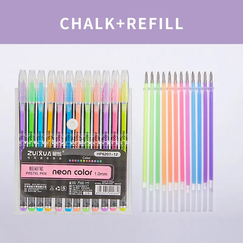 Chalk with Refill Highlighter