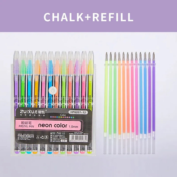 Chalk with Refill Highlighter