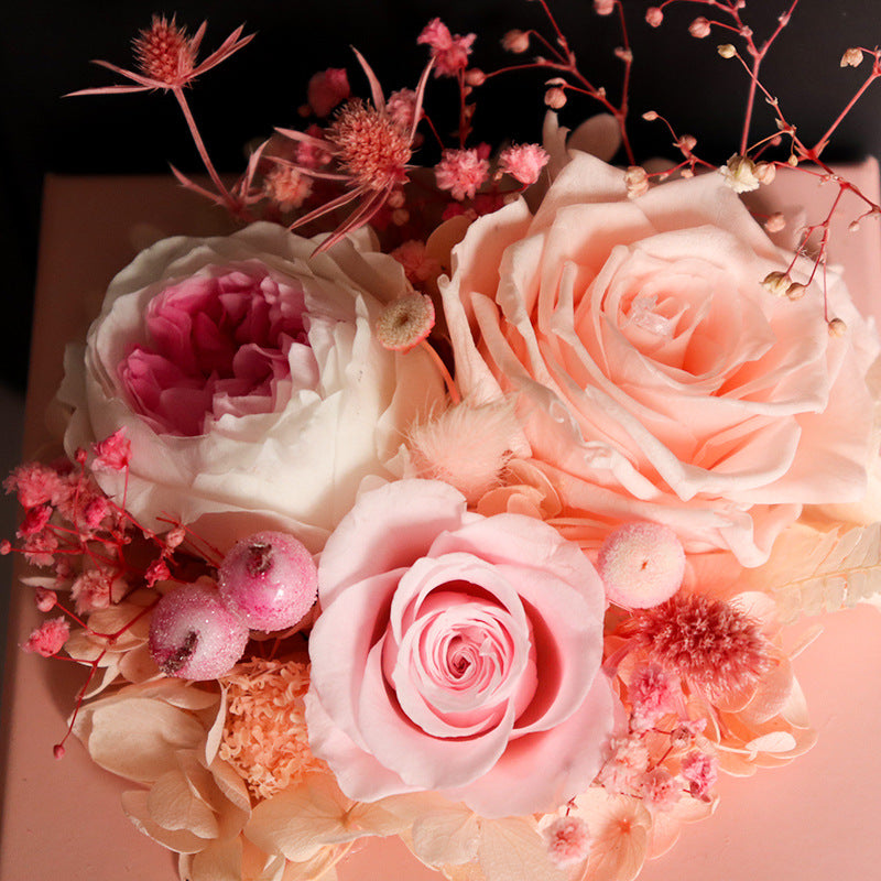 Champagne Rose Gift Box