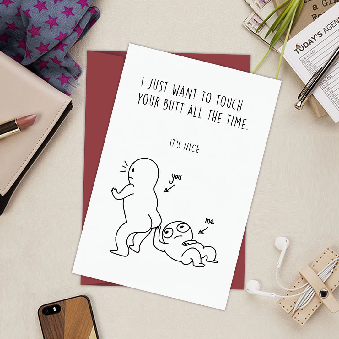 Cheeky love card for couples