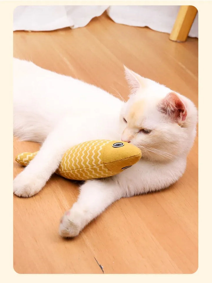 Chewing Toy with Catnip for Cat Entertainment
