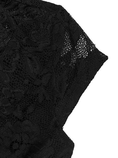 Chic Lace V-Neck Perfee Bodysuit