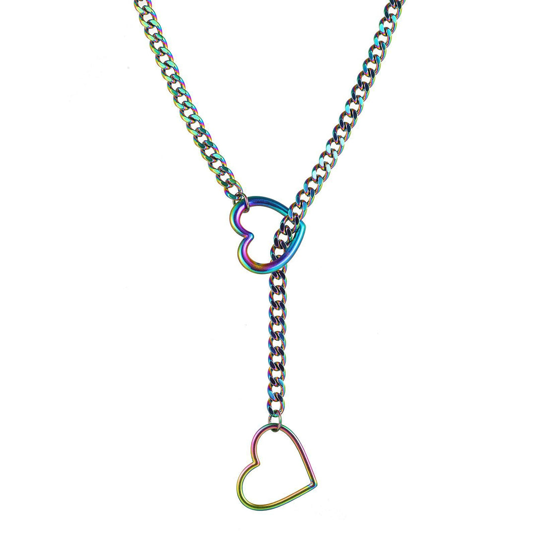 Choker Heart Necklace Women