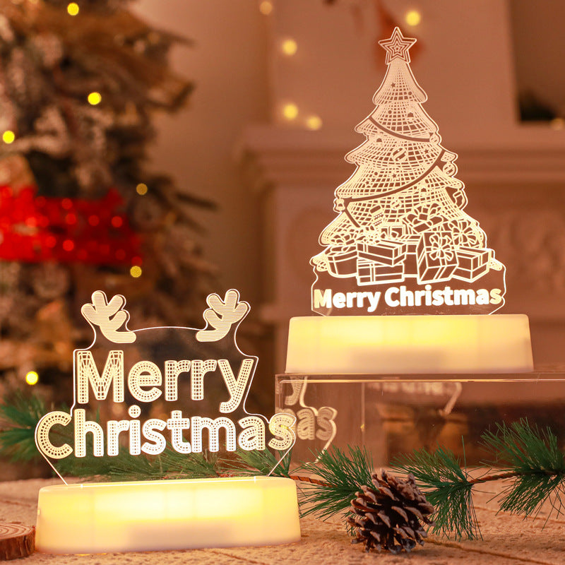 Christmas 3D Acrylic Lamp