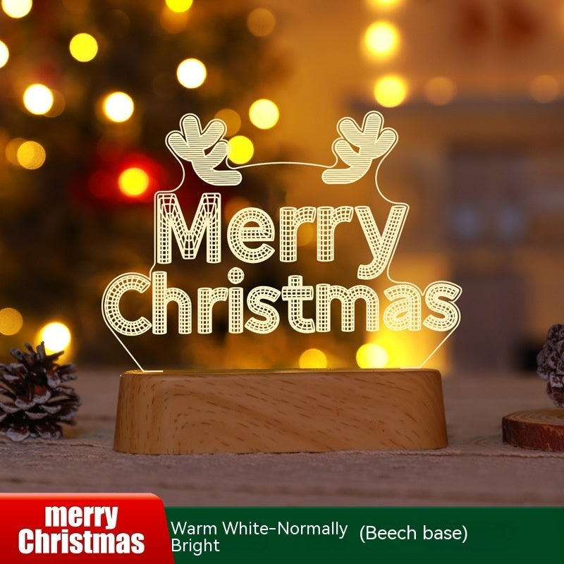 Christmas Acrylic Decoration Lamp