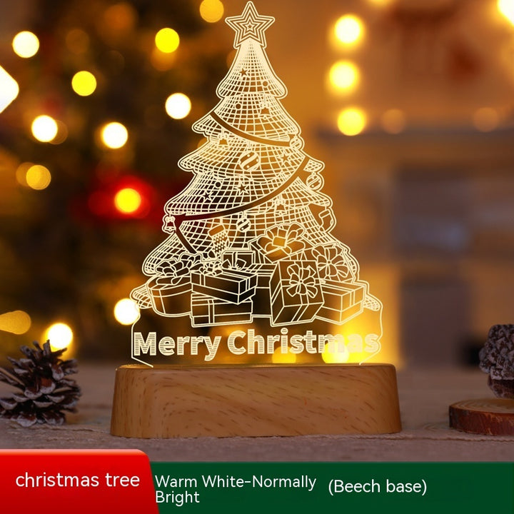 Christmas Acrylic Table Lamp