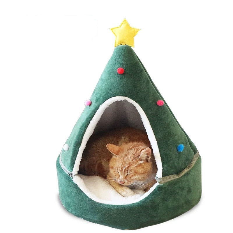 Christmas Cat Litter Mat