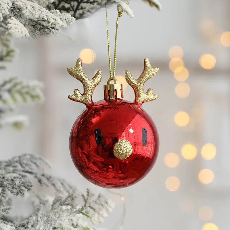 Christmas Elk Baubles Ornaments for Home