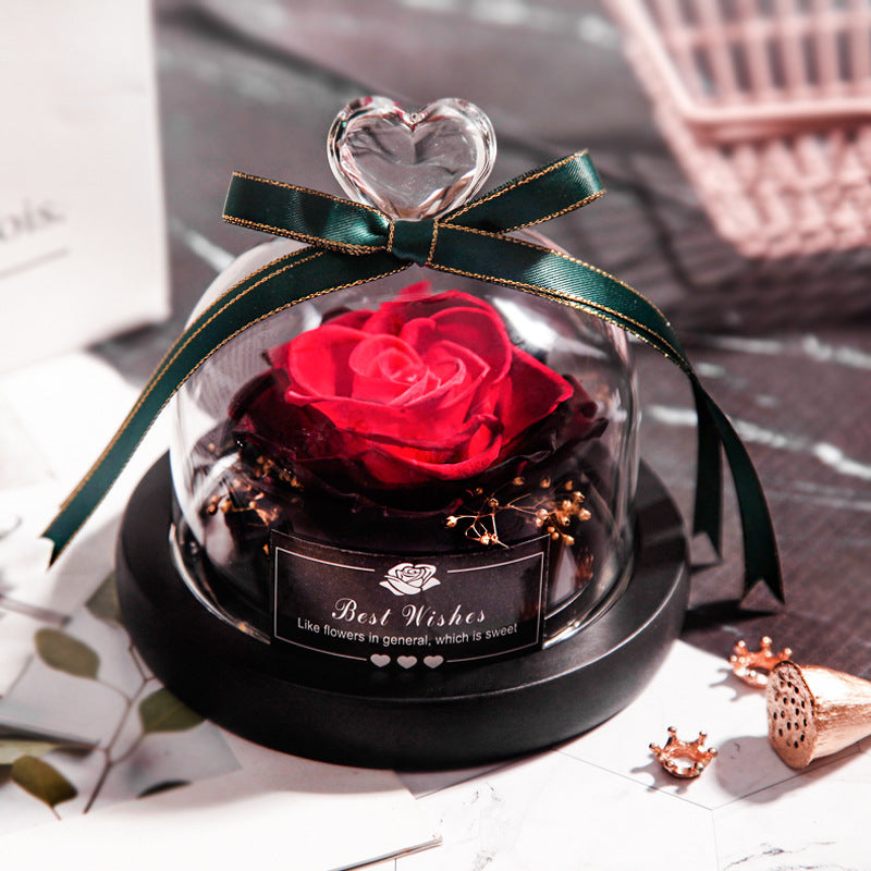 Christmas Red Rose Decor