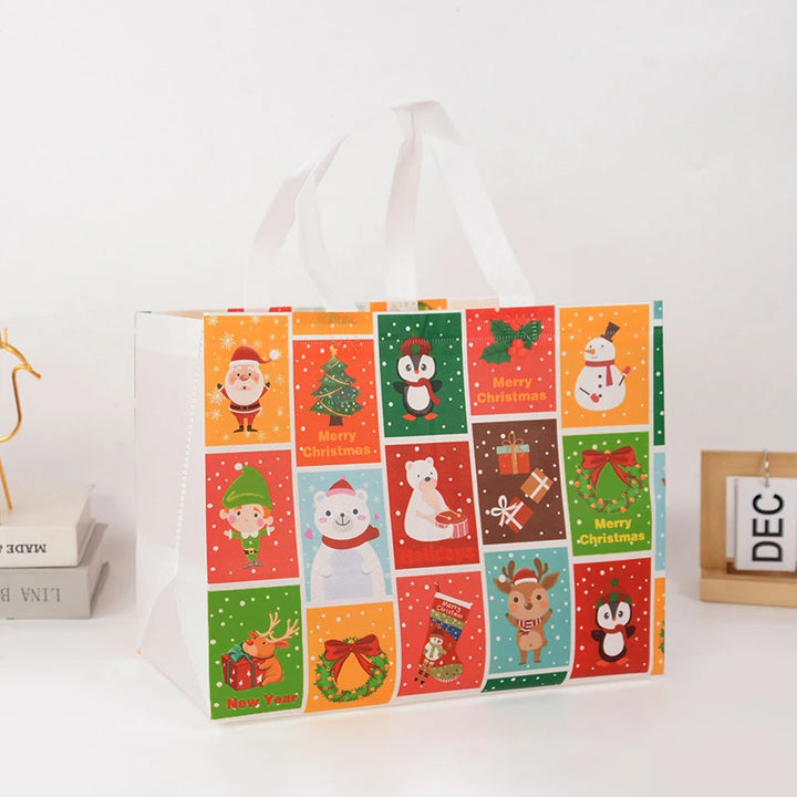 Christmas candy packaging with art