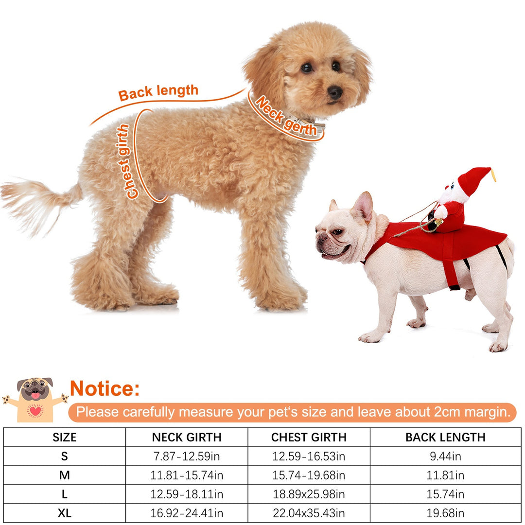 Christmas cosplay costume for pets