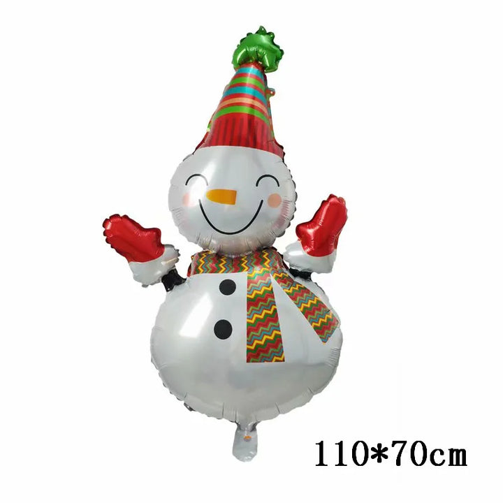 Christmas tree foil balloon for celebrations