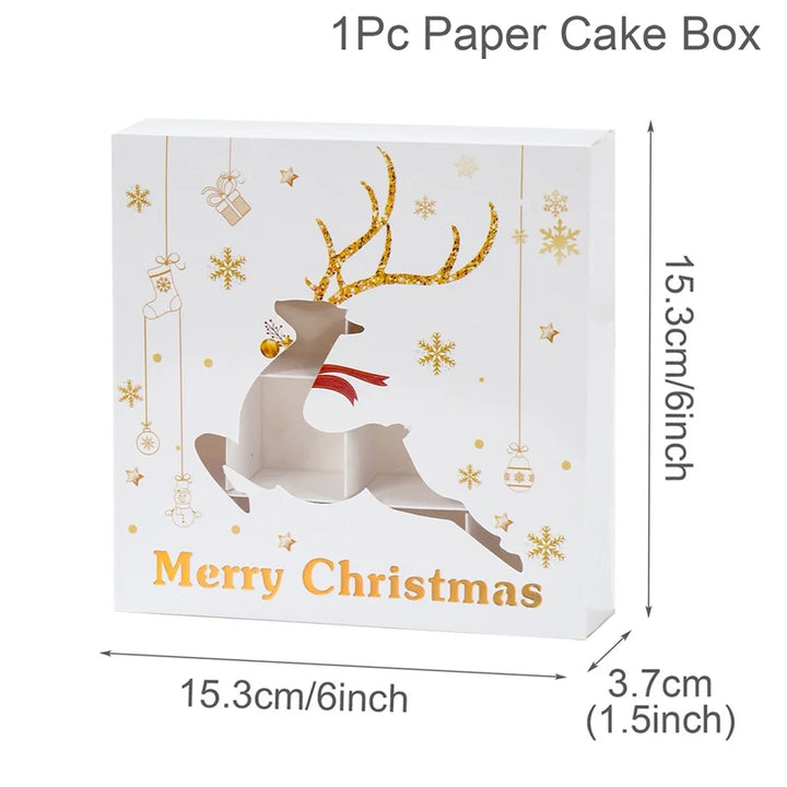 Christmas wrapping boxes for holiday treats