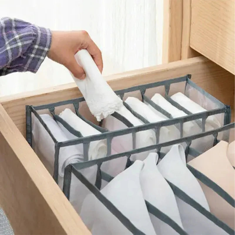 Clothes storage box for wardrobe