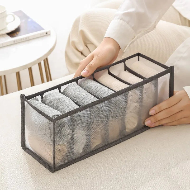 Clothing Organizer Box with Multiple Compartments