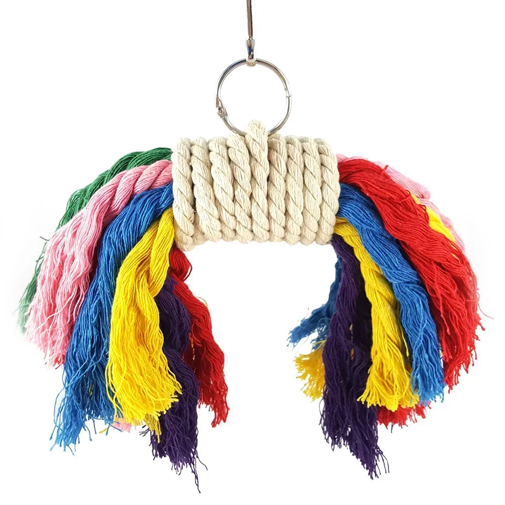 Cockatiel Rope Toy for Cage Supplies