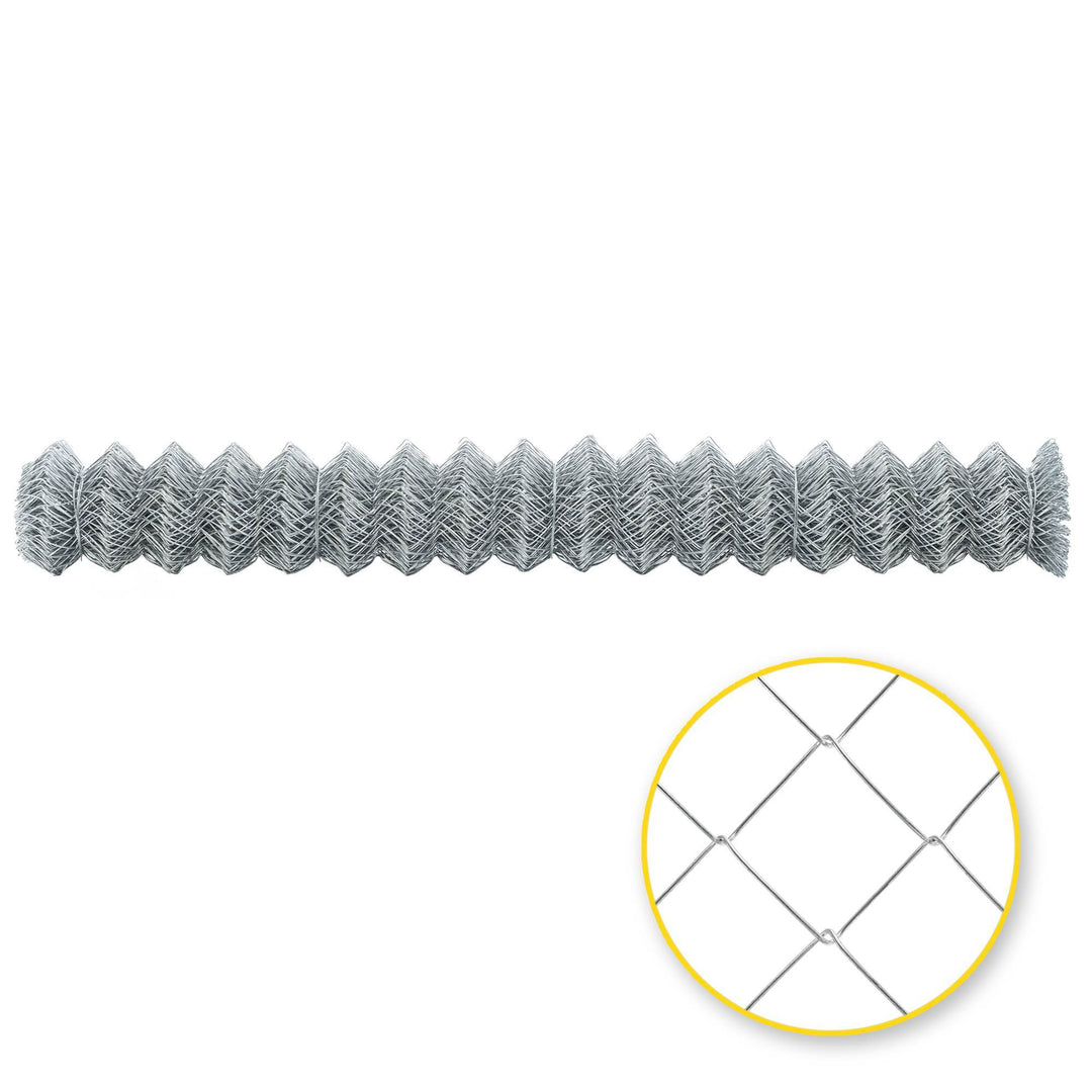 Coiled wire fence