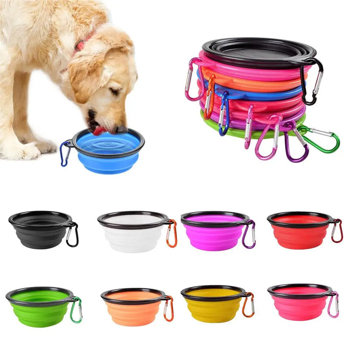 Collapsible Camping Pet Bowl