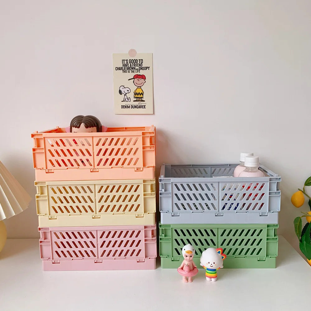 Collapsible Organizer Box for School Desk