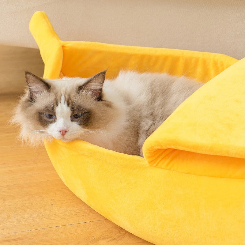 Comfortable Banana Pet Bed